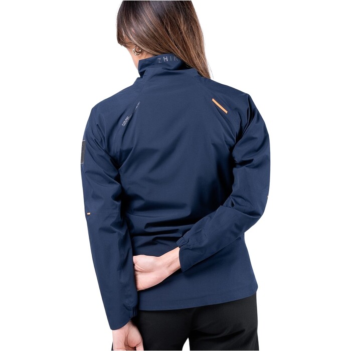 2024 Zhik Mujer Ins100 Chaqueta De Navegacin Costera Jkt0110w - Navy